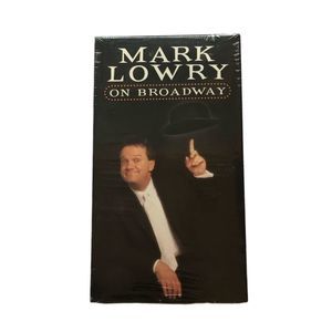 Mark Lowry on Broadway‎ VHS Broadway/Gospel, NWT, Sealed, 2001